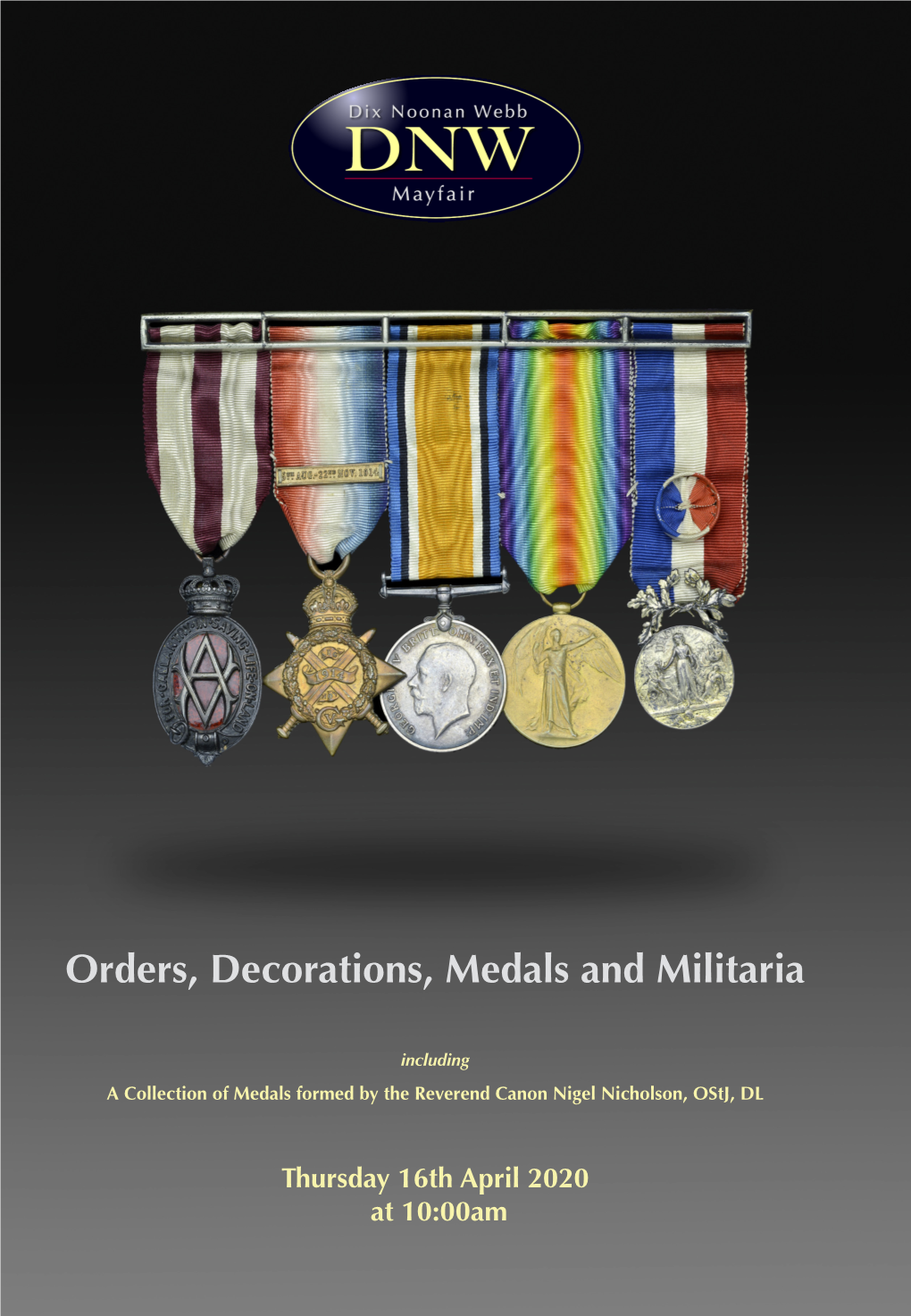 Orders, Decorations, Medals and Militaria