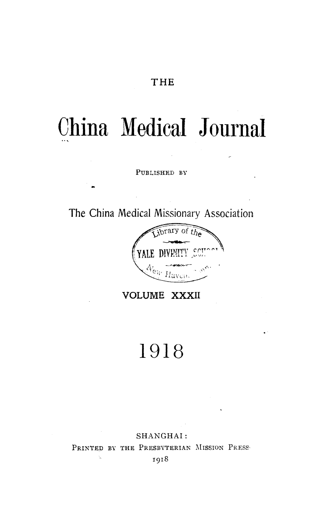 China Medical Journal