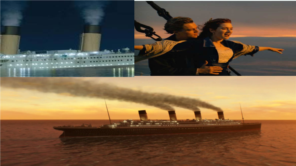 Year 6 KH Titanic Work