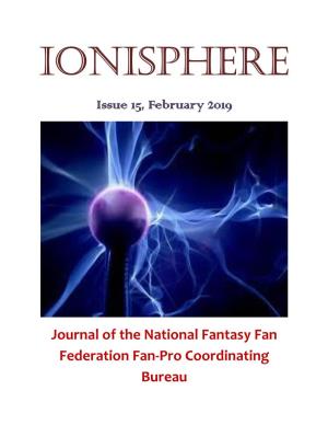 Issue 15, February 2019 Journal of the National Fantasy Fan Federation