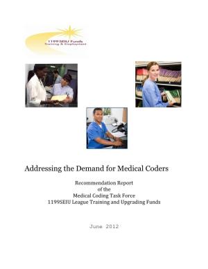 Addressing the Demand for Medical Coders