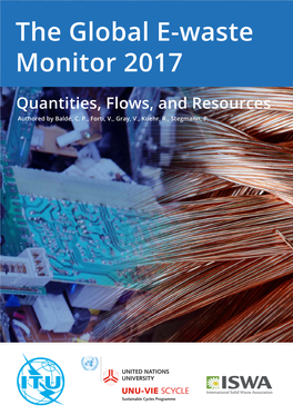 The Global E-Waste Monitor 2017