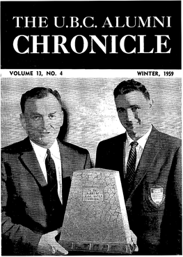 VOLUME 13, NO. 4 WINTER, 1959 the Bank of Montreal Serves Well Over 2,000,000 Customers