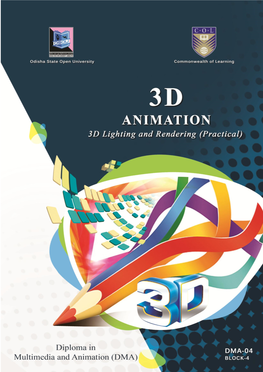 3D Animation-3D Lighting & Rendering (Practical)