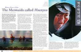 The Mermaids Called Haenyeo :: X-RAY Magazine :: Issue 34