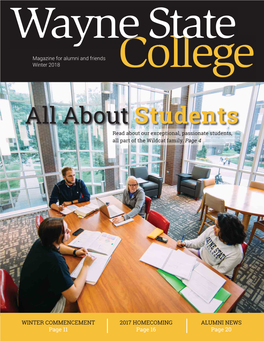Wayne State College Magazine for Alumni and Friends
