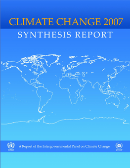 Clima Te Change 2007 – Synthesis Repor T