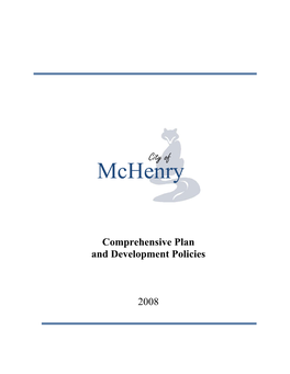 Comprehensive Plan & Development Policies