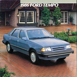 Ford Tempo for 1986