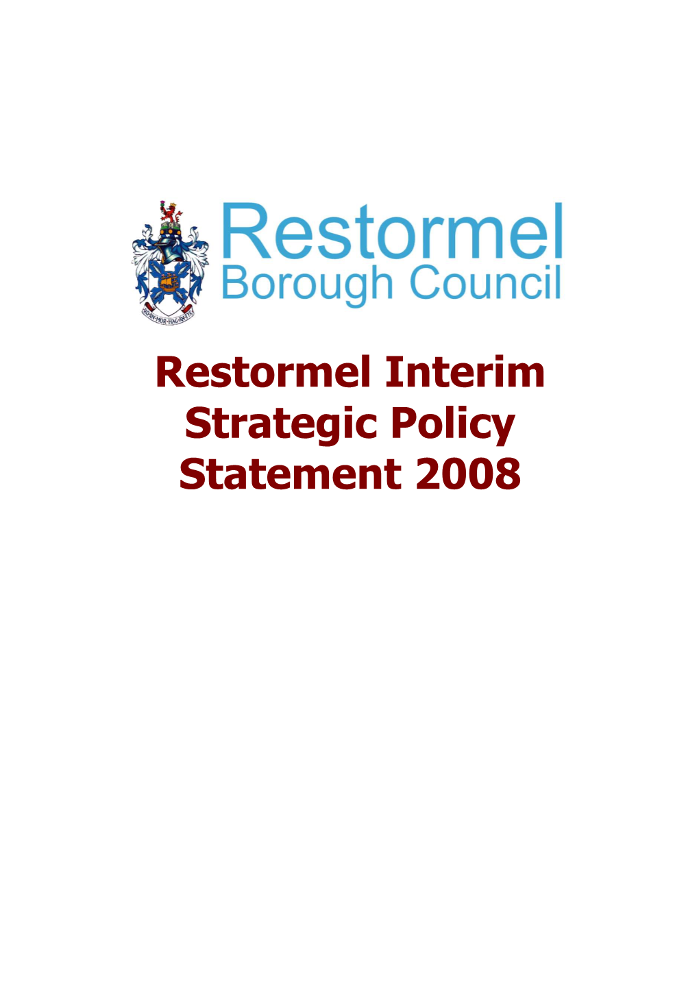 Restormel Borough Council for New Development in the Area