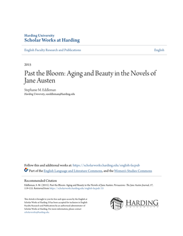 Aging and Beauty in the Novels of Jane Austen Stephanie M
