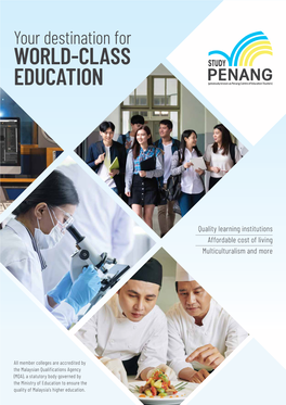Your Destination for WORLD-CLASS EDUCATION