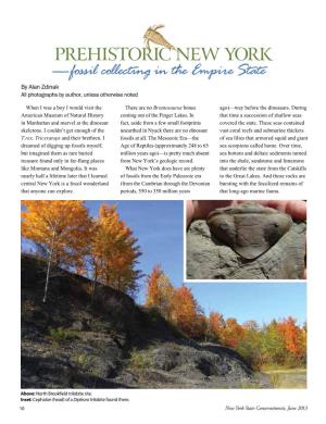 Prehistoric New York-Fossil Collecting in the Empire State