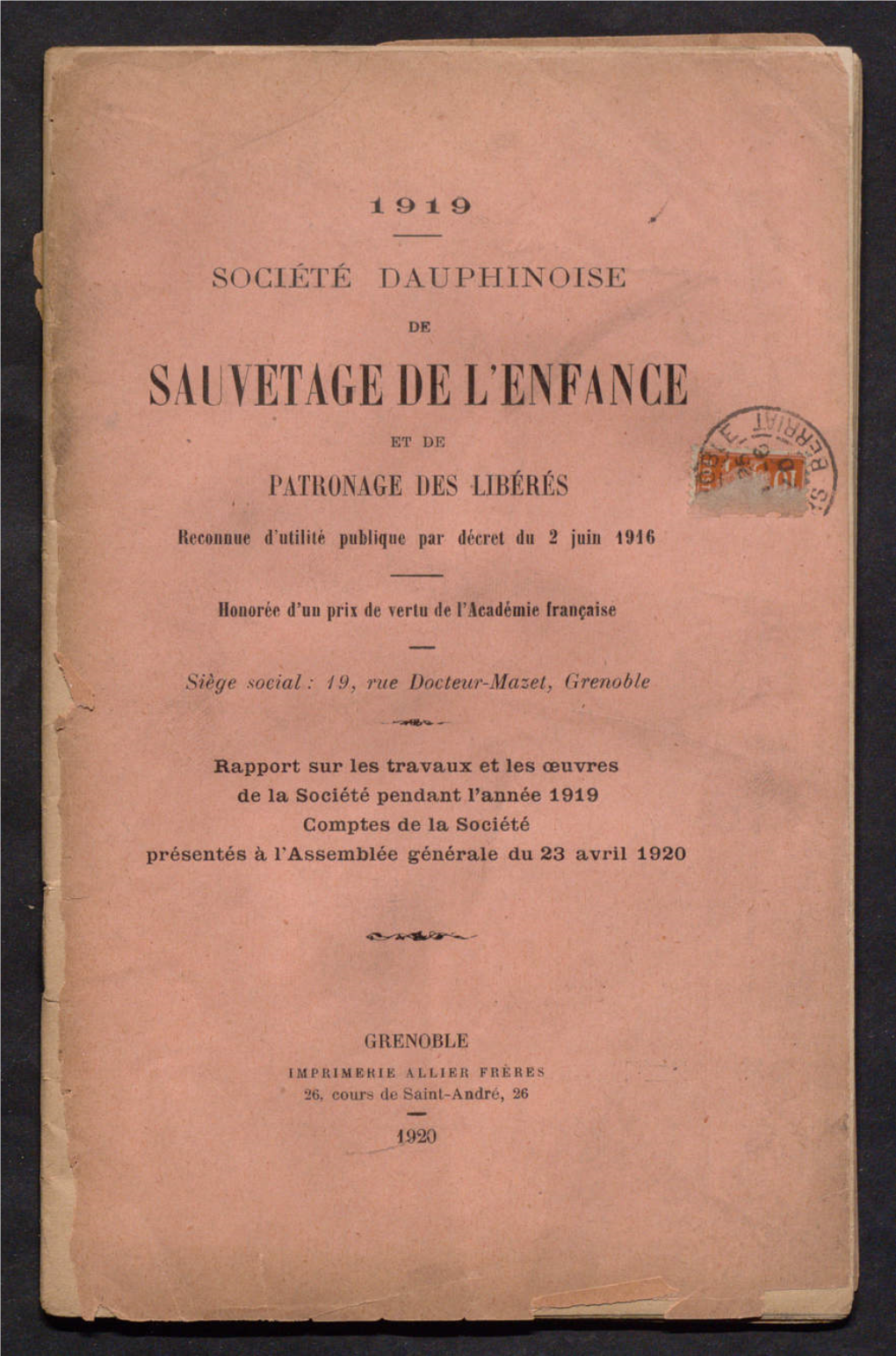 Sauvetage De L'enfance