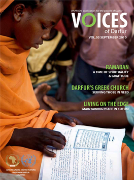 Ramadan Darfur's Greek Church Living on the Edge