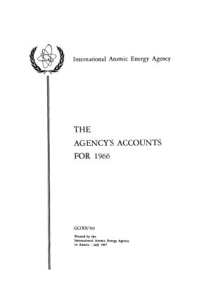 The Agency's Accounts for 1966