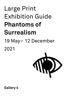 Phantoms of Surrealism 19 May– 12 December 2021