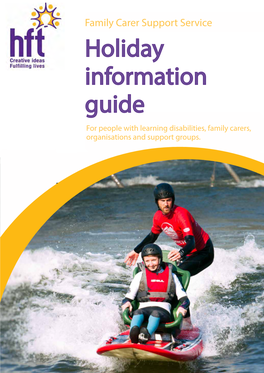 Holiday Information Guide Because of a Disability