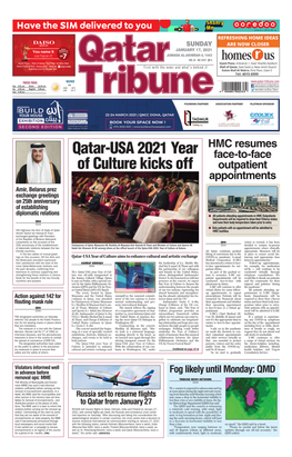 Qatar-USA 2021 Year of Culture Kicks