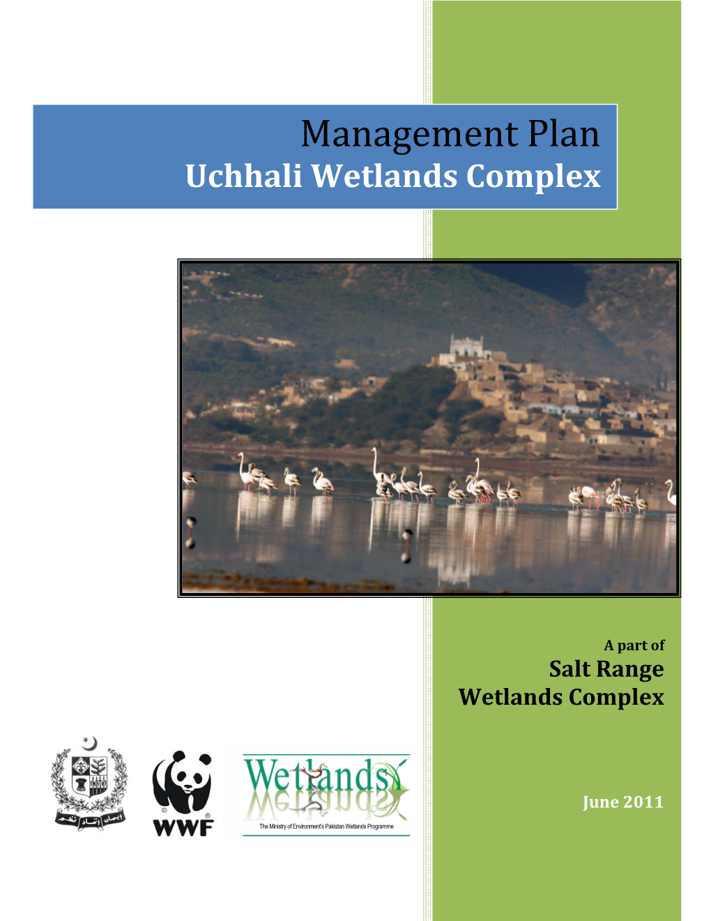 Management Plan for Uchhali Wetlands Complex – a Part of Salt Range Wetlands Complex