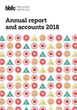 BBFC Annual Report and Accounts 2018