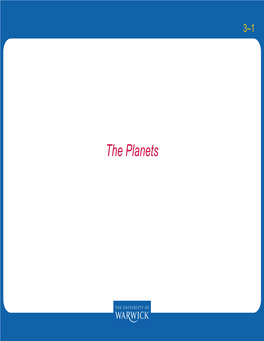 The Planets BIBLIOGRAPHY 3–1