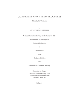 Quantales and Hyperstructures