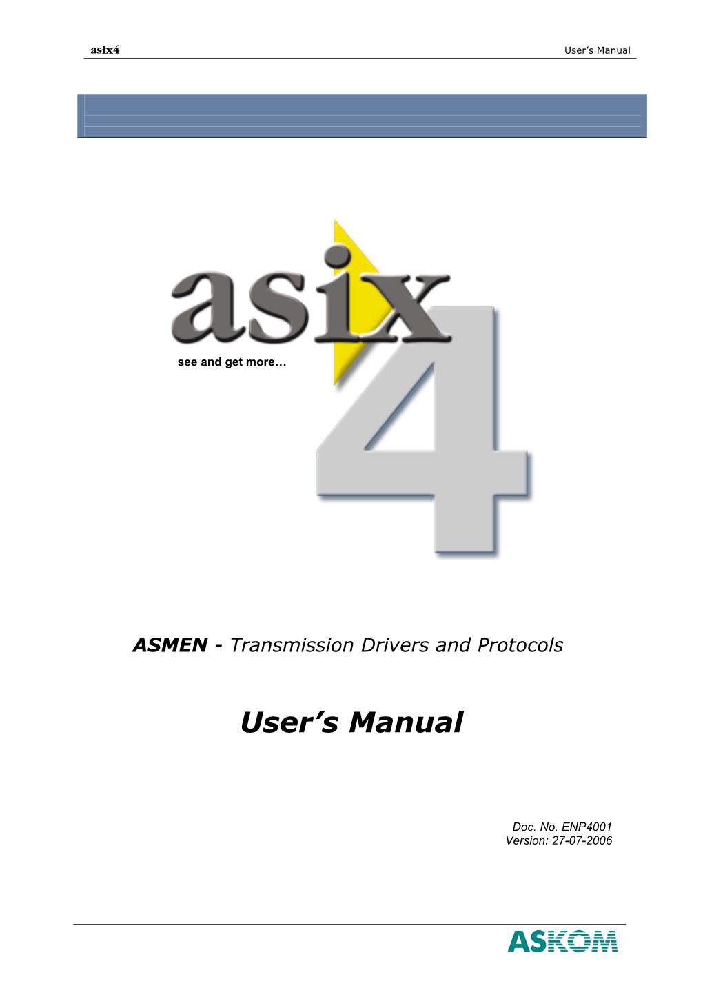 User's Manual