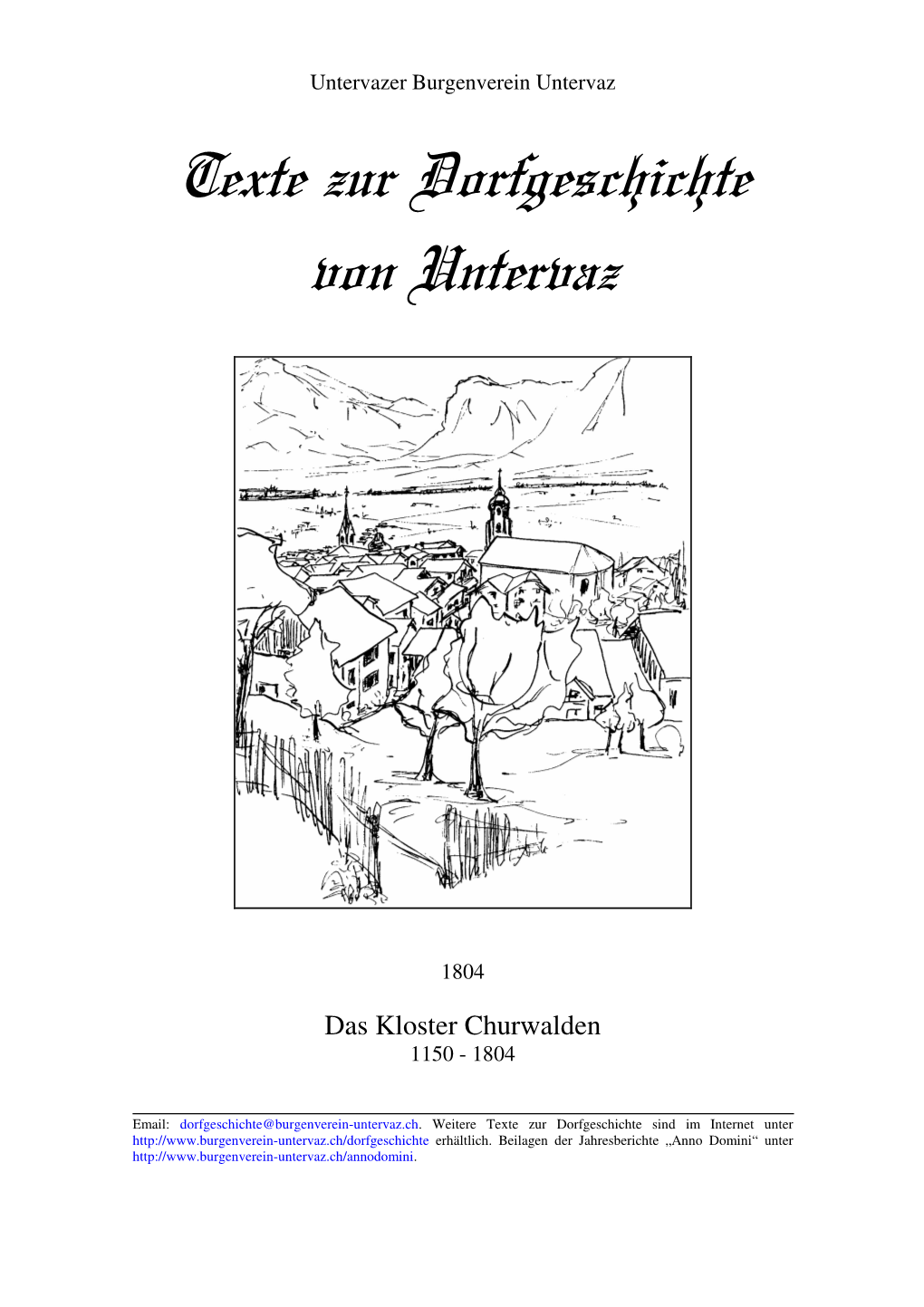 1804-Das Kloster Churwalden 1150