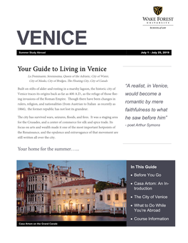 Summer 2019 Venice Magazine 1