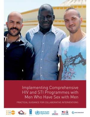 Implementing Comprehensive HIV and STI Programmes with Men Who