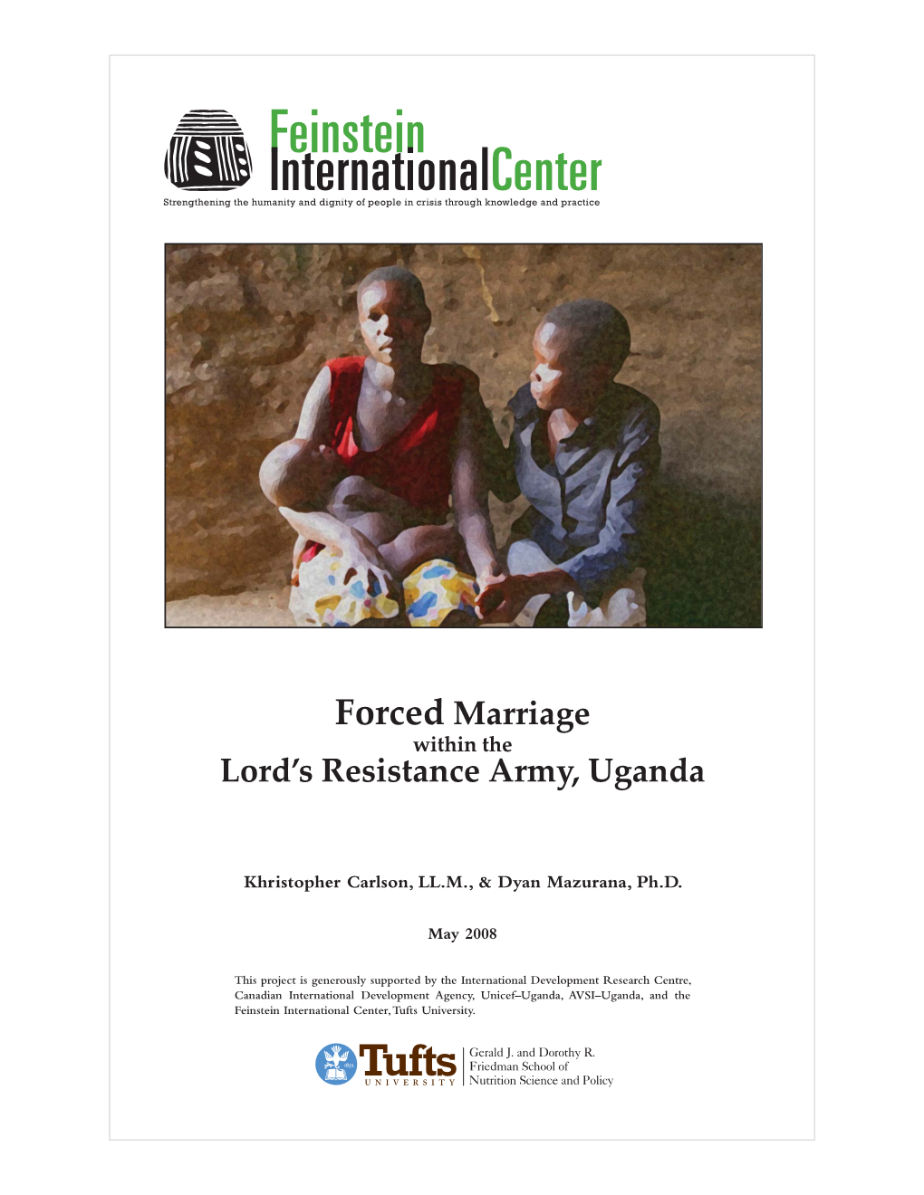 Forced Marriage Within the LRA.Indd