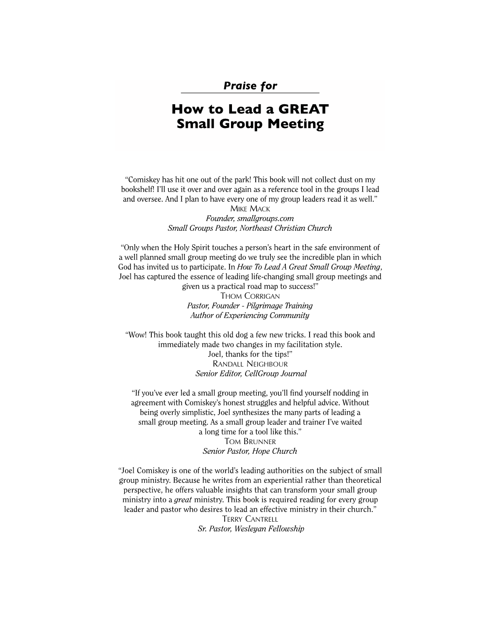 how-to-lead-a-great-cell-group-meeting-published-in-2002-by-cell-group