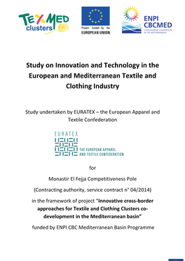 Study on Innovation and Technology in the European and Mediterranean Textile and Clothing Industry
