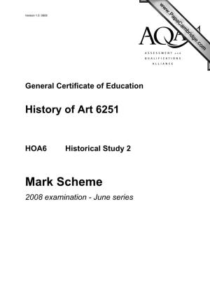 GCE History of Art Unit 6