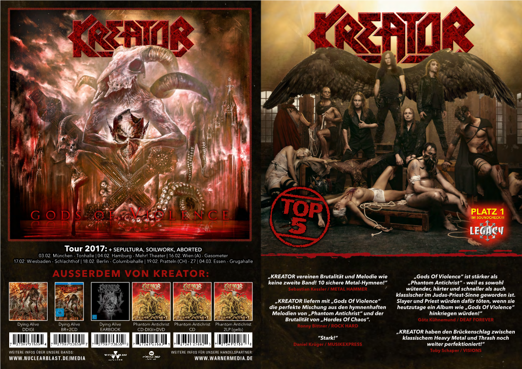 Ausserdem Von Kreator