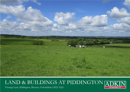 Land & Buildings at Piddington