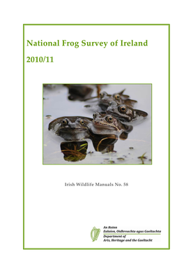 National Frog Survey of Ireland 2010/11
