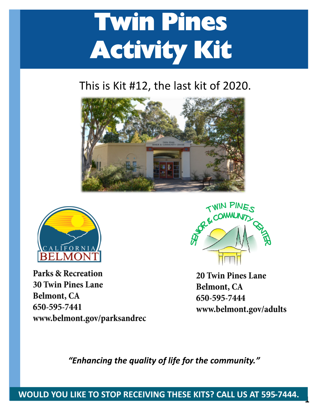 Activity Kit