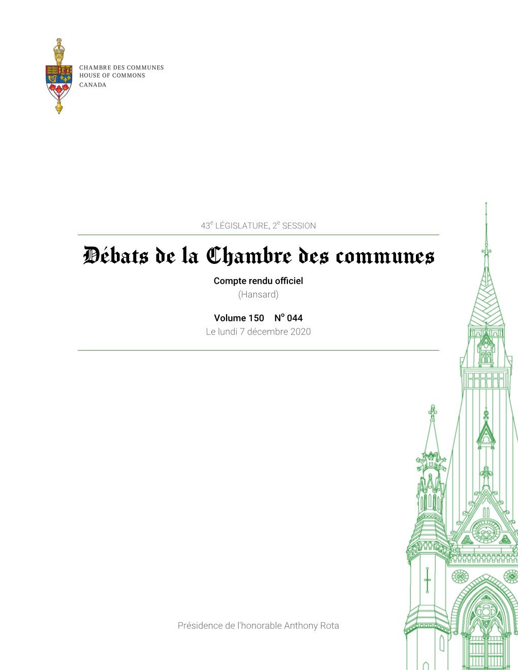 Les Débats De La Chambre Des Communes