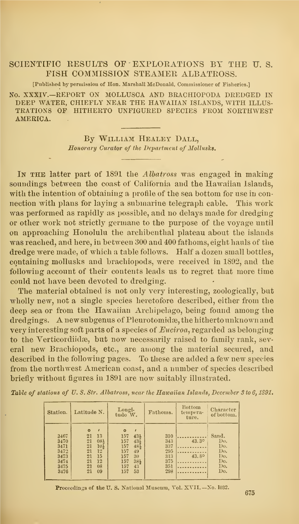 Proceedings of the United States National Museum