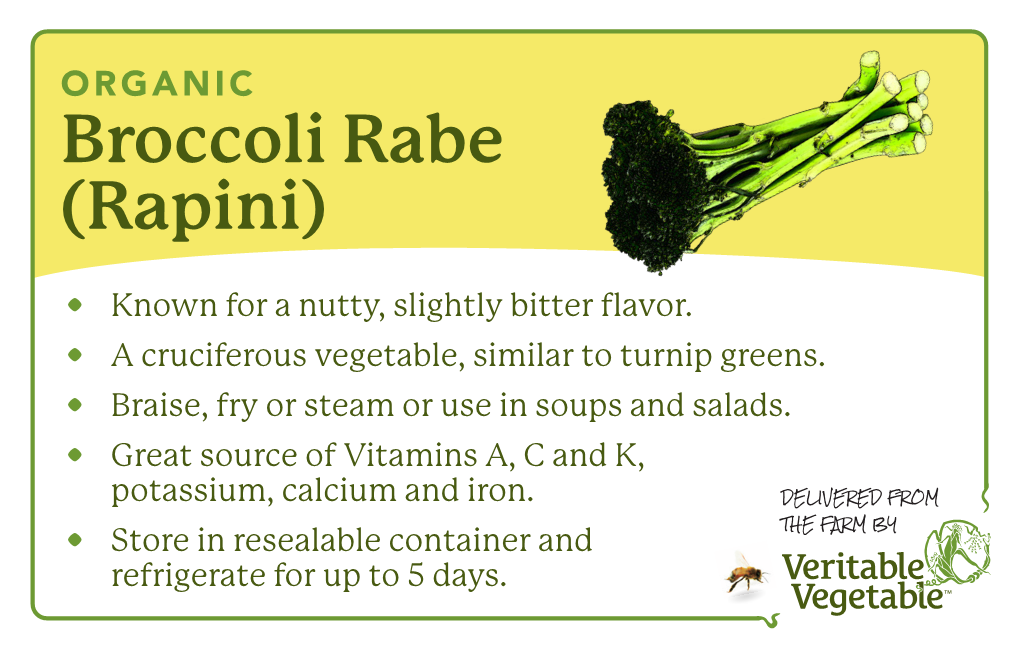 Broccoli Rabe (Rapini)