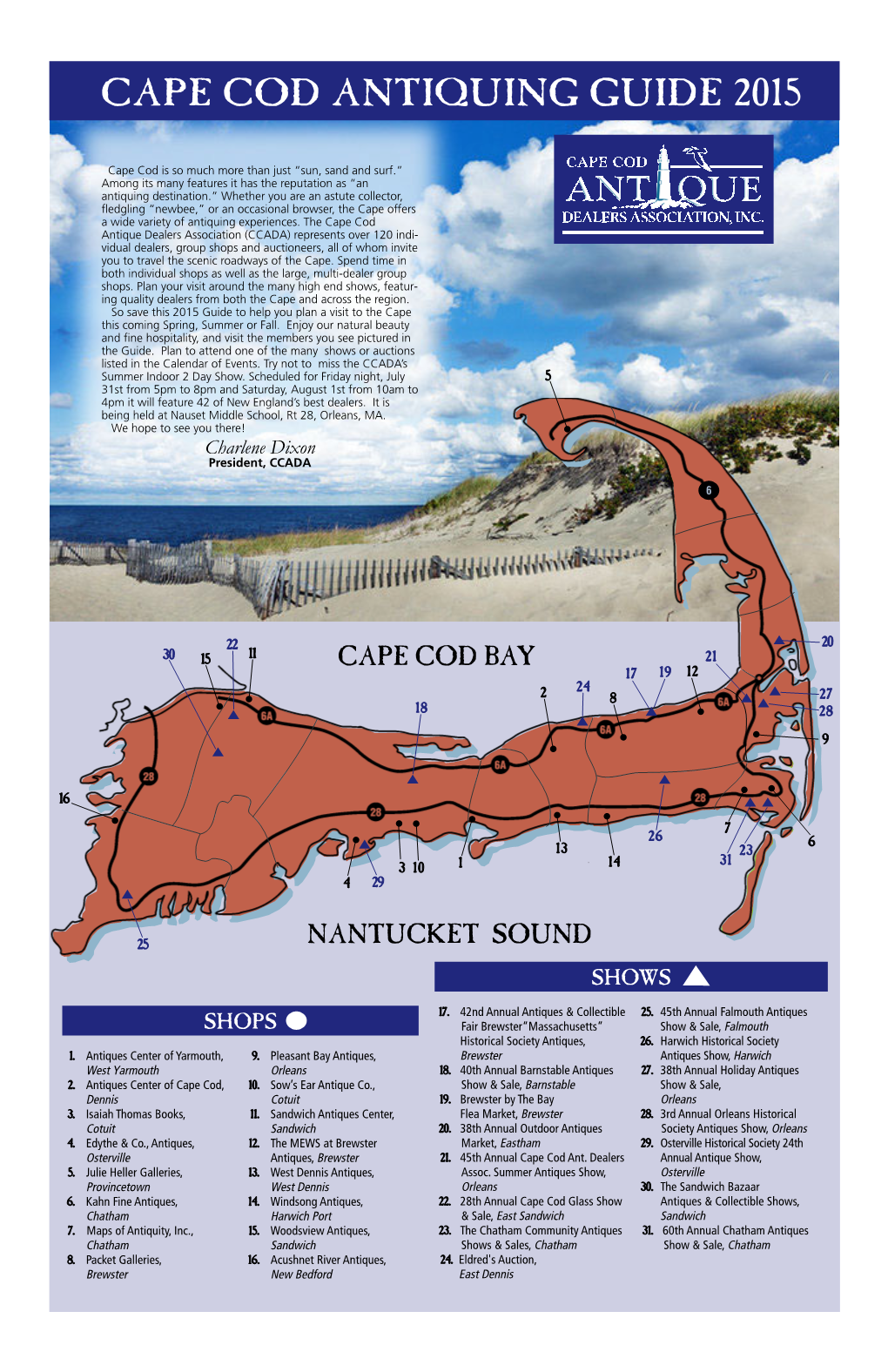 Cape Cod Antiquing Guide 2015