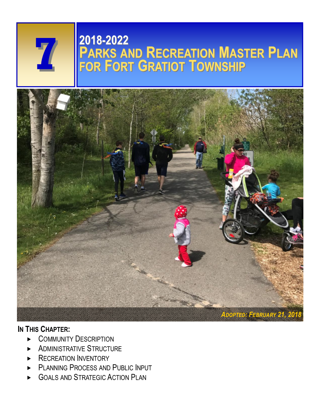 2018-2022 Parks and Recreation Master Plan for Fort Gratiot Township