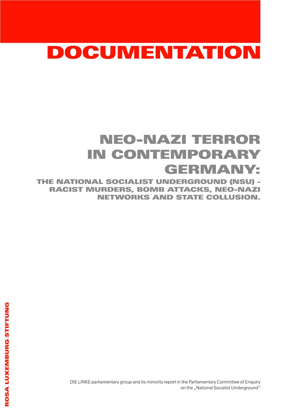 Neo Nazi Terror in Contemporary Germany NSU 12 2015 Engl