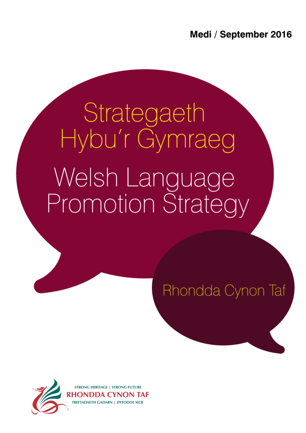 Strategaeth Hybu'r Gymraeg