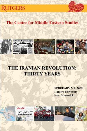 The Iranian Revolution: Thirty Years
