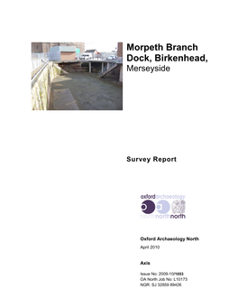 Morpeth Branch Dock, Birkenhead, Merseyside