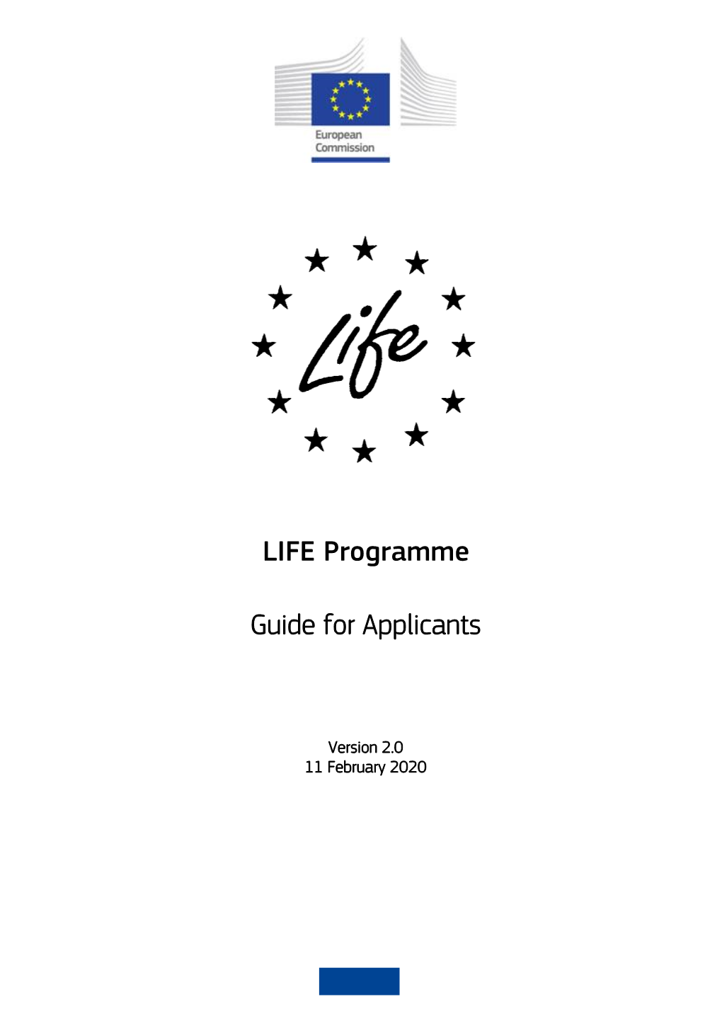 LIFE Programme Guide for Applicants