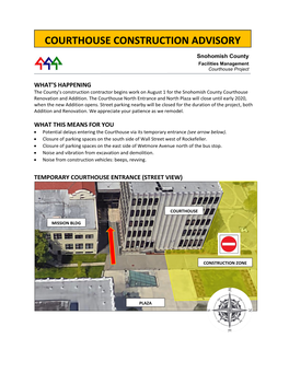 Construction Advisory